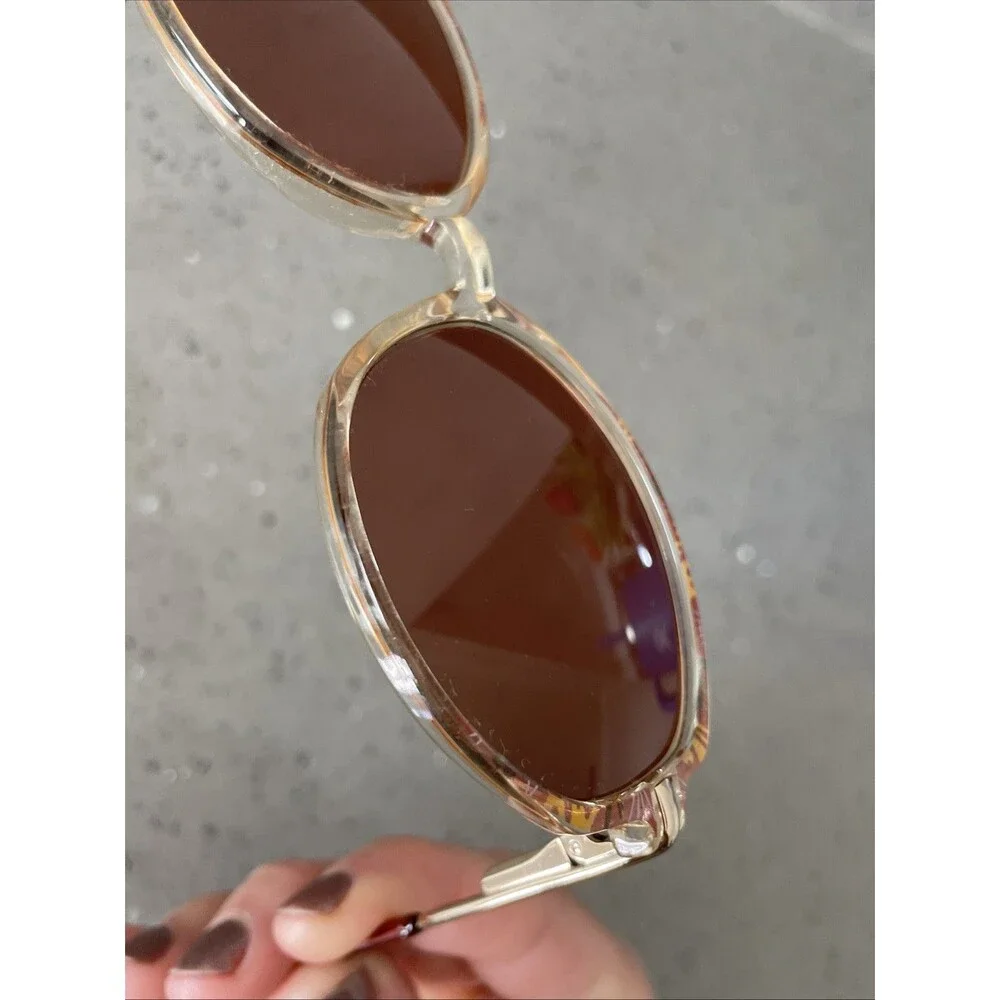 Rembrand Eyeglasses Frames ONLY AMY Beige 135 Full Rim Oval Vintage print
